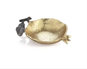 Cuenco DE SERVICIO DE Metal de alta calidad para Navidad, hogar, Hotel, mesa, nueces, uso de servicio de frutas en precio al por mayor - Product Image 5