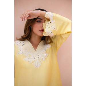 Ladies' Loose Satin Lace 2-Piece Short Set-Summer Solid Trousers & Short <b>Top</b> XS-XXL - Product Image 2