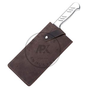 Funda de Cuero Genuino para Cuchillo, Táctica, Duradera y Ecológica, para Cuchillo de Cocina y Cuchillo de Chef, Tamaño Personalizado, Venta al por Mayor OEM - Product Image 4