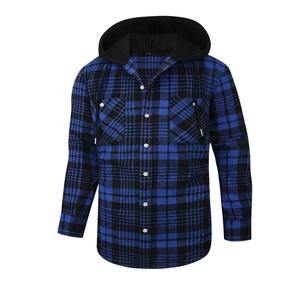 Ropa de invierno Sudaderas Ropa con capucha camisas de manga larga para hombres suave casual suave diseñador streetwear tops tendencia camisa a cuadros - Product Image 1