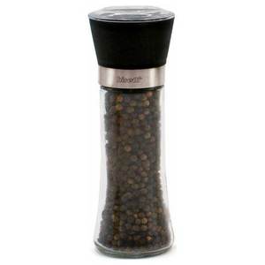 Moulin à poivre transparent Bisetti PAVIA 6970, broyeur transparent de 18 cm - Product Image 1