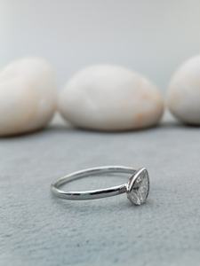 Anillo de Compromiso y Matrimonio Personalizado de Lujo con Diamante VVS Cultivado en Laboratorio, Plata, Oro Rosa de 14K/18K, Chapado en Oro, Engaste de Puntas - Product Image 3