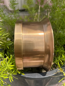 Reloj de pared náutico de latón antiguo, decoración del hogar para exteriores, diseño minimalista moderno de una sola cara, movimiento de cuarzo mecánico romano grande - Product Image 4