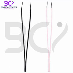 Stainless Steel Slanted Tip Durable Eyebrow Tweezers <b>Makeup</b> <b>Tool</b> for Home and Beauty Salon Use Precise Hair Removal and Shaping - Product Image 5