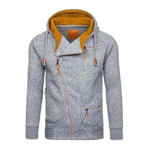 Sudaderas con capucha de algodón polar para hombre, venta al por mayor, superventas, precio barato, informal, en blanco, de manga larga, con cremallera básica, sudaderas con capucha para hombre - Product Image 2