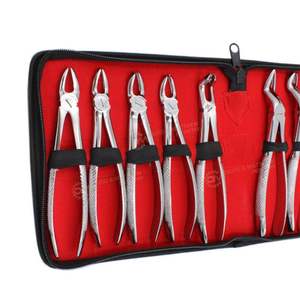Instrumento Dental profesional para adultos, pinzas de extracción Dental de acero inoxidable, 10 unidades - Product Image 3