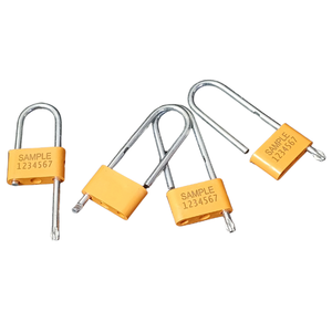 Scellé de sécurité cadenas en plastique Design facile à verrouiller pour une protection améliorée - Product Image 4