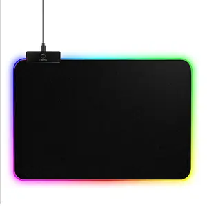 RGB Mousepad 350*250*4mm bilgisayar oyunu fare pedi için Logo ile sümen Mouse Pad