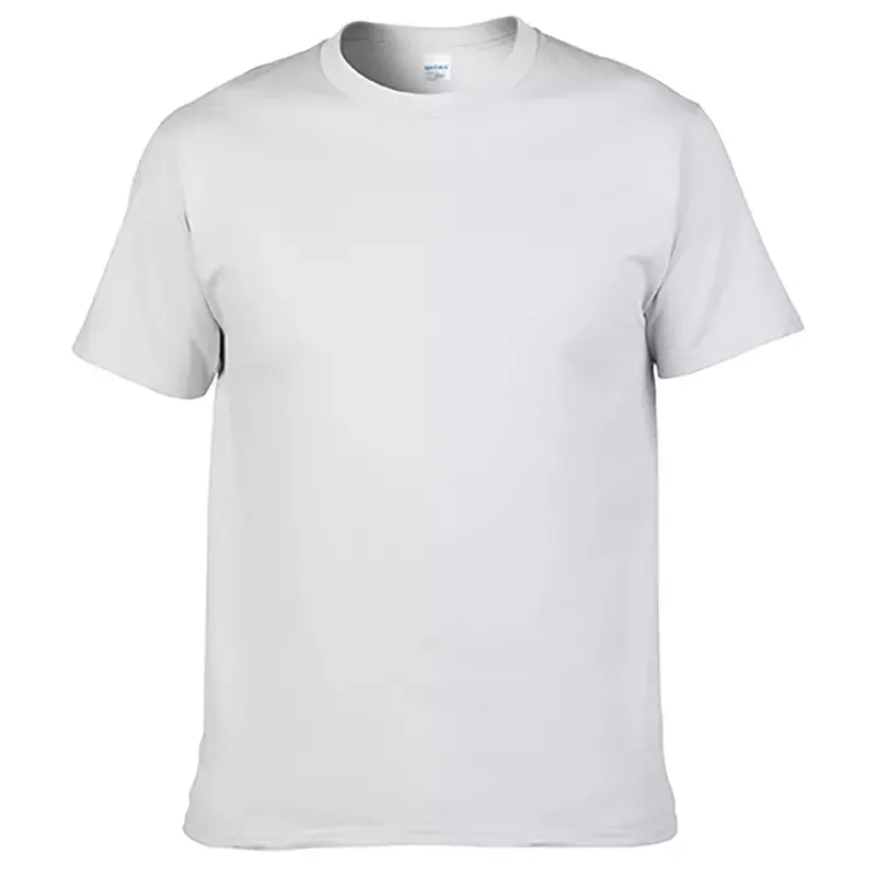 Yüksek kalite özel T Shirt baskı boş gömlek Unisex pamuk Polyester düz boş erkekler T-Shirt satılık yaz gömlek