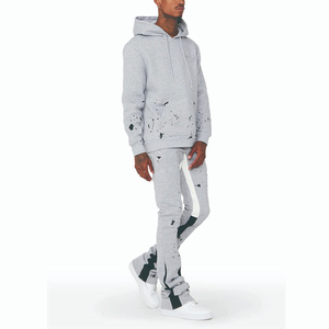 Sudadera con Capucha y Pantalones Deportivos para Hombre, Diseño Personalizado de Fábrica, Algodón de Alta Calidad, Grueso, Talla Grande, Unisex - Product Image 4