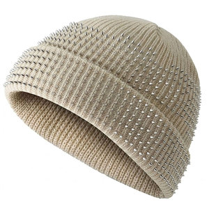 Bonnet unisexe tendance ajustable à coupe décontractée, confortable et chaud, idéal pour les tenues décontractées en jacquard, usage extérieur par temps froid - Product Image 1