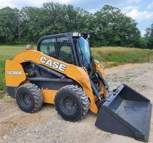 CASE SV340B Wheeled Skid Steer Loader 90HP Diesel with 0.46m³ <b>Bucket</b> <b>Heavy</b> <b>Duty</b> Construction Machine - Product Image 5