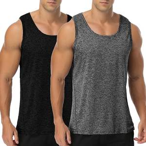Débardeurs athlétiques de qualité professionnelle T-shirts sans manches décontractés pour Gym Fitness musculation entraînement musculaire tricoté tendance - Product Image 5