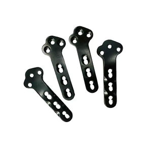 Ensemble de 4 systèmes de plaques de verrouillage TPLO en titane 2,0/2,4 mm, implant orthopédique vétérinaire pour chiens, pour animaux de compagnie, prix de gros - Product Image 2