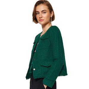 Nouveauté, veste pour femmes, design streetwear personnalisé OEM, plusieurs poches, haute qualité, vêtements d'hiver, veste tendance - Product Image 2