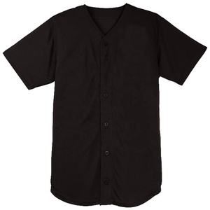 เสื้อเบสบอลแบบติดกระดุมเสื้อเบสบอลสีล้วนสำหรับทุกเพศ - Product Image 3
