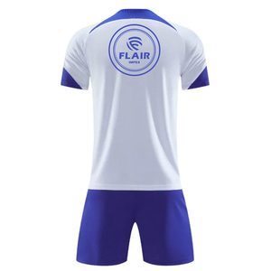 Maillots de football personnalisés de qualité supérieure, respirants et confortables, pour adultes, hommes, joueurs, ensembles de maillots courts, imperméables, à séchage rapide, automatisés - Product Image 3