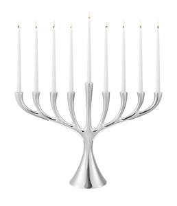 Meilleur bougeoir menorah en métal pour décoration de dîner de Noël et de Pâques pour bougeoir de mariage et salle à manger - Product Image 2