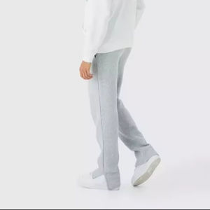 OEM servicio personalizado de gran tamaño de algodón pesado de los hombres de encargo básico Premium negro Jogger pantalón oferta al por mayor tendencia 2024 calidad - Product Image 1