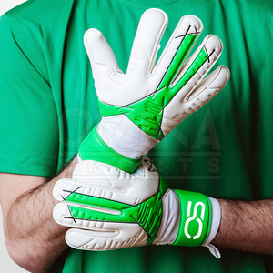 Meilleures ventes de gants de gardien de but en cuir durable de haute qualité antidérapants équipement de football Offre Spéciale pour le sport - Product Image 3