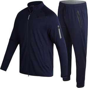 Private Label Tracksuits Wholesale Men Tech Fleece Jogging <b>Suits</b> Full Zipper Hooded <b>Jacket</b> and Sweat Pants Two - Product Image 1