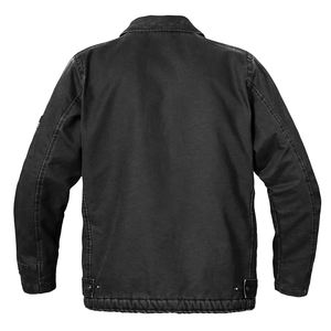 Veste de travail en toile personnalisée, doublure en sherpa décontractée personnalisée pour l'hiver, tissu tissé respirant, fabricant de vêtements de travail pour hommes, vestes en jean - Product Image 2