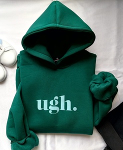 Sudaderas con Capucha Personalizadas de Felpa de Algodón, Bordadas, Unisex, Extra Grandes, Resistentes, Transpirables, Ecológicas, para Otoño - Product Image 5