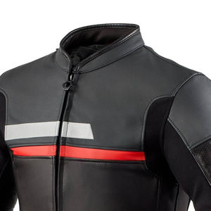 Veste de moto vintage en toile 100% coton véritable, imperméable, respirante, vêtements de sport pour hommes, motocross - Product Image 4