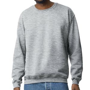 Pull-over personnalisé pour hommes, sweat-shirt Streetwear, sweats à capuche teints en couleur unie, sweat-shirt à col rond unisexe pour adultes pour hommes - Product Image 1