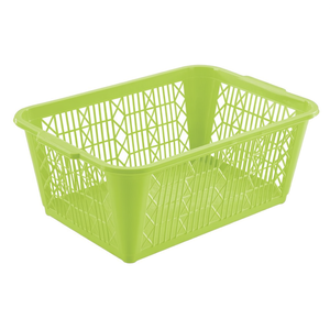 Cesta plastica (37x25,5x14,5cm) FAMILY Verde 906009081B - Product Image 2