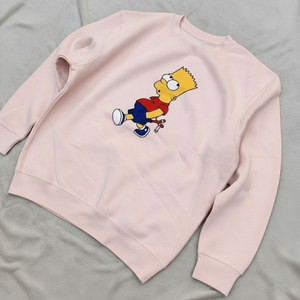 Custom Vintage Winter Knitted Fleece Women's Hoodies & Sweatshirt with Badge and <b>Sequined</b> Designs O-Neck Collar - Product Image 3
