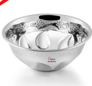 ชามเสิร์ฟของหวานและช็อคโกแลตทำจากโลหะสแตนเลสสตีลสำหรับร้านอาหารโรงแรมและบาร์ - Product Image 4