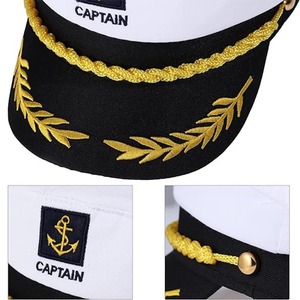 Gorro de Capitán Marinero Ajustable para Hombre y Mujer, Estilo Casual de Negocios, Deportivo, Accesorio Elegante, Gorras Personalizadas - Product Image 5