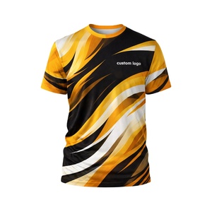 Camisetas de Hombre Samavia de Manga Corta de Poliéster Estampadas, Impresión por Sublimación, Diseño Personalizado, Proveedor a Bajo Precio - Product Image 1