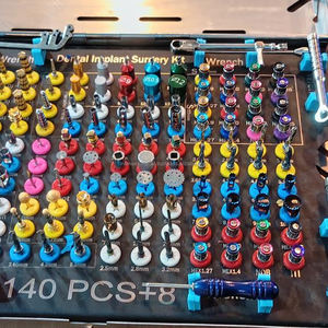 Kit Completo Universal de Cirugía Dental de Implantes de Acero Inoxidable, 140 Piezas, Caja de Instrumentos Quirúrgicos - Product Image 2