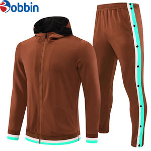 Conjunto Deportivo Personalizado con Logotipo, Talla Europea, Poliéster, Sudadera con Capucha, Cremallera Completa, Uniforme de Baloncesto, Fútbol, Conjunto Deportivo para Correr, Ropa de Entrenamiento - Product Image 2