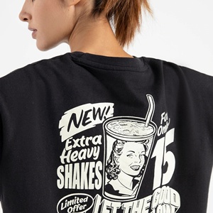 Camiseta de Manga Larga con Cuello Redondo y Logotipo Personalizado para Mujer, Impresa con Serigrafía, Transpirable y Ecológica, Tejido de Punto Informal para Verano - Product Image 2