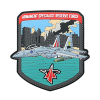 Patch Israël Airsoft Usine Patchs en silicone PVC personnalisés Pas de minimum Patch PVC 2D 3D