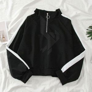 ชุดวอร์มลำลองสไตล์นักกีฬาของผู้หญิงผ้าฝ้าย100% แบบบางแบบบางสำหรับฤดูหนาวลวดลายทึบทำจากโพลีเอสเตอร์ - Product Image 6