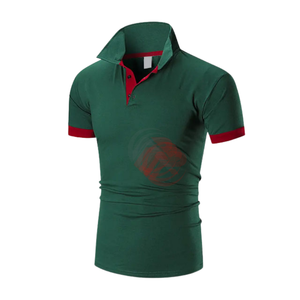 Fabriqué dans le meilleur matériel T-shirt polo personnalisé votre propre conception T-shirt polo Nouveau style T-shirt polo grande taille en coton - Product Image 1