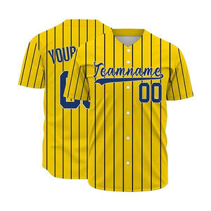 เสื้อเบสบอลแบบกำหนดเองพิมพ์ชื่อ/หมายเลข/โลโก้ เสื้อฮิปฮอป เสื้อผ้ากีฬาเบสบอลสำหรับผู้ชายผู้หญิง - Product Image 4