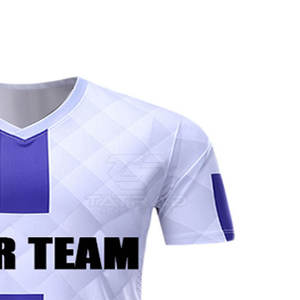 Fabrication en usine, ensembles de maillots de rugby au design unique, logo personnalisé imprimé, séchage rapide, 100% polyester, écologique, respirant - Product Image 6