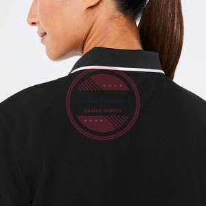 ชุดสูทโพลีคอตตอนสำหรับผู้หญิงชุดสครับแขนสั้นออกแบบได้ตามที่ต้องการ - Product Image 4