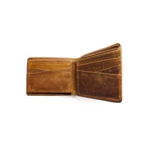 Portefeuille pour homme en cuir véritable, élégant, court, durable, design classique, grande capacité - Product Image 2