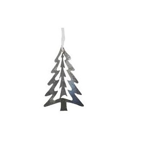 Wanna Party Gold Christmas Tree Adornos colgantes Glitter Gold Reutilizable Doble cara Árbol de Navidad Colgante - Product Image 5