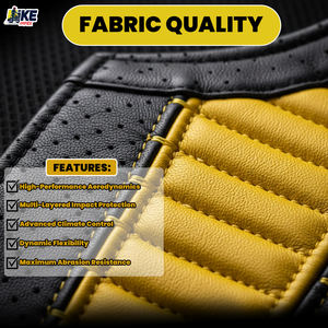 Motorbike Racing Suit High <b>Performance</b> Leather Windproof Plus Size <b>Protective</b> Gear for Men - Product Image 4