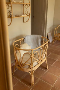 Cuna de ratán natural para niños Cuna de ratán tejida artesanal moderna Diseño hecho a mano de mayorista de Vietnam - Product Image 5