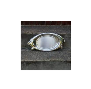 Plateau en acier inoxydable fait à la main avec taille personnalisée, vaisselle de décoration pour la maison, fabriqué en inde - Product Image 4