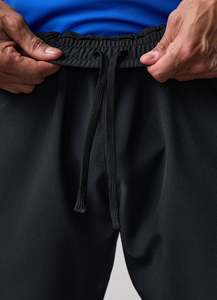 Cotton Drawstring Summer <b>Beach</b> Stretch Running Workout Quick Dry <b>Black</b> <b>Shorts</b> with Pockets for Casual Performance <b>Shorts</b> - Product Image 4