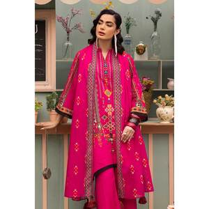 Conjunto de traje de jardín de 3 piezas sin costuras de color rosa para mujer - Product Image 3